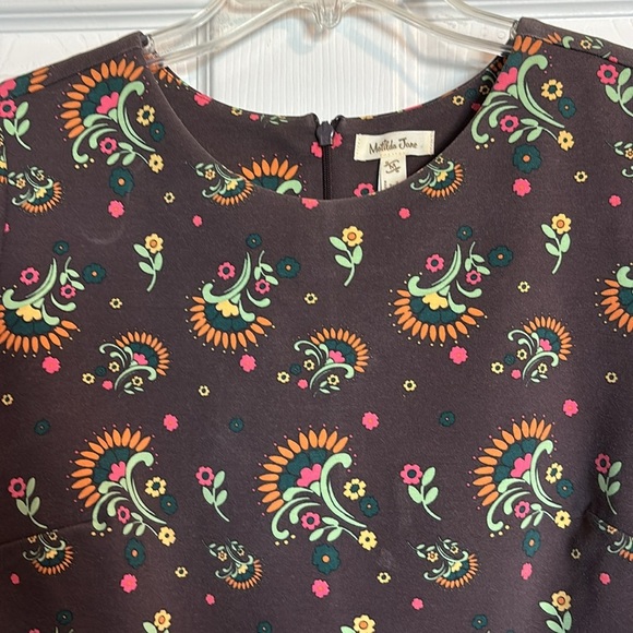 Matilda Jane Friends Forever Maja women’s brown floral dress size medium - Picture 2 of 11